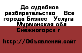 До судебное разбирательство. - Все города Бизнес » Услуги   . Мурманская обл.,Снежногорск г.